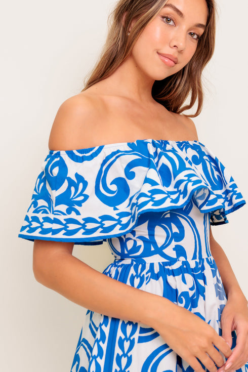 bloom-serenade-blue-woven-midi-dress Flying Tomato-Sophia's Style-3